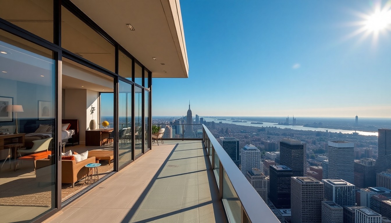 Luxury NYC Penthouse View